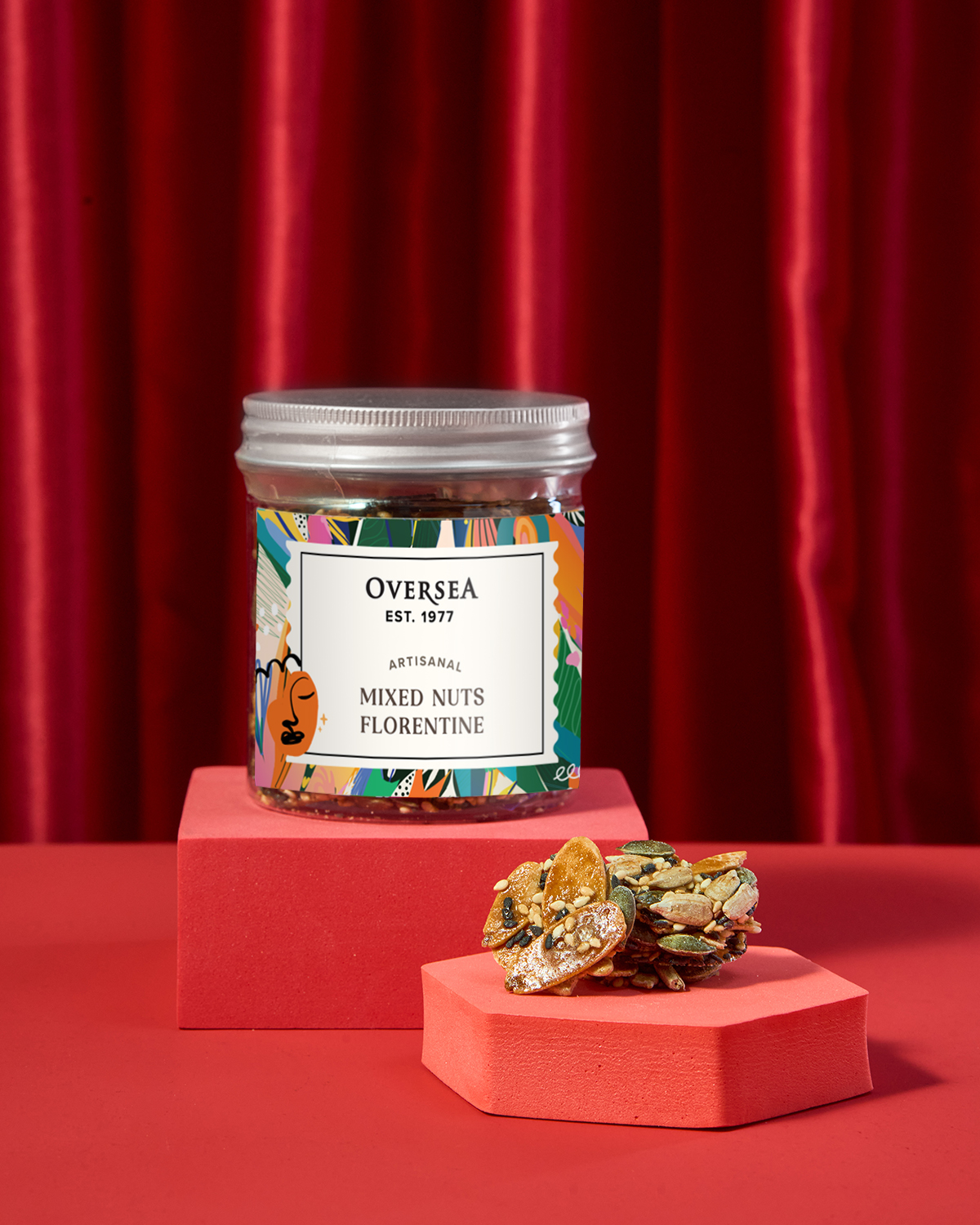 Oversea CNY Cookies - MIXED NUTS FLORENTINE